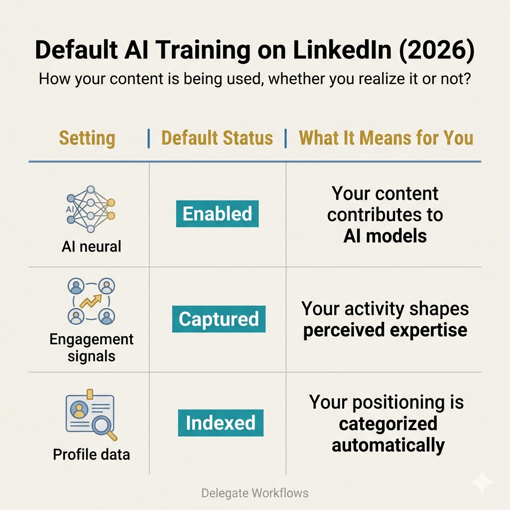 LinkedIn AI based content strategy framework for professional growth